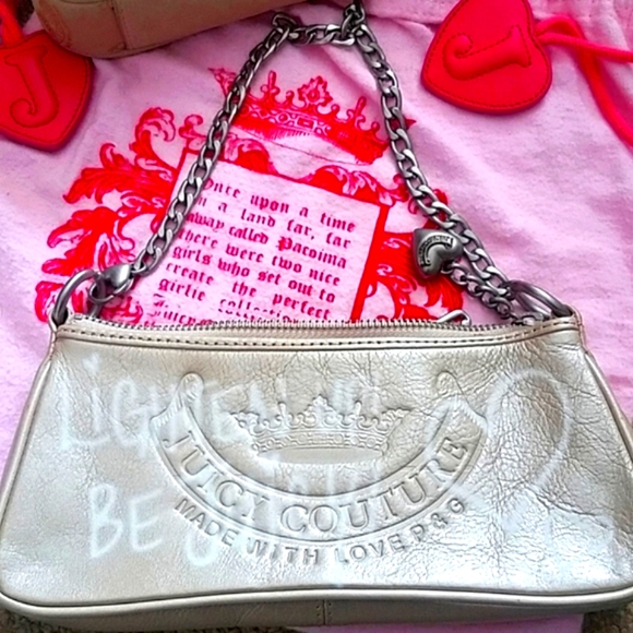 SOLD  Juicy Couture graffiti Bag Purse - Picture 6 of 8